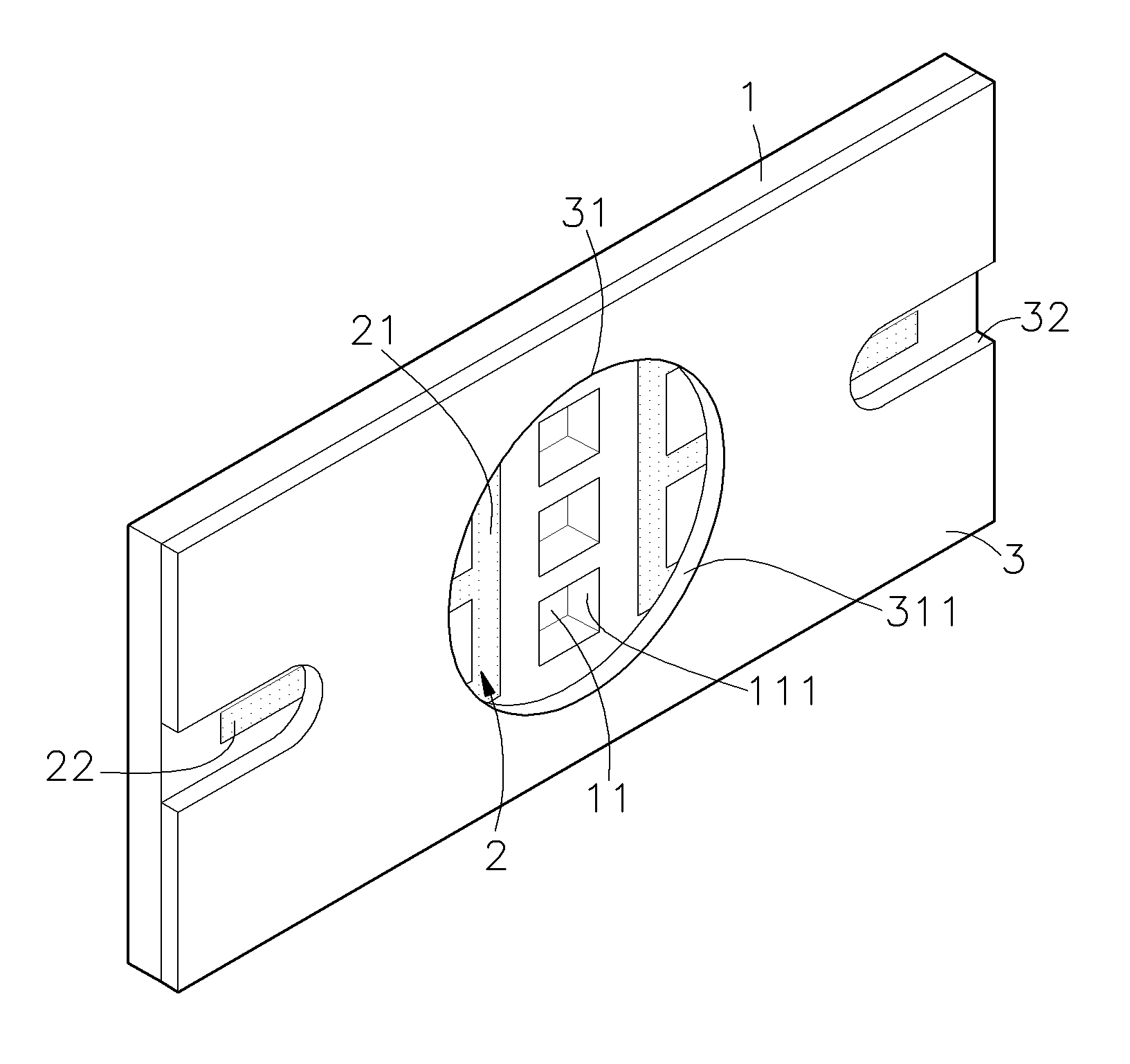 Packaging struture for high power light emitting diode(LED) chip