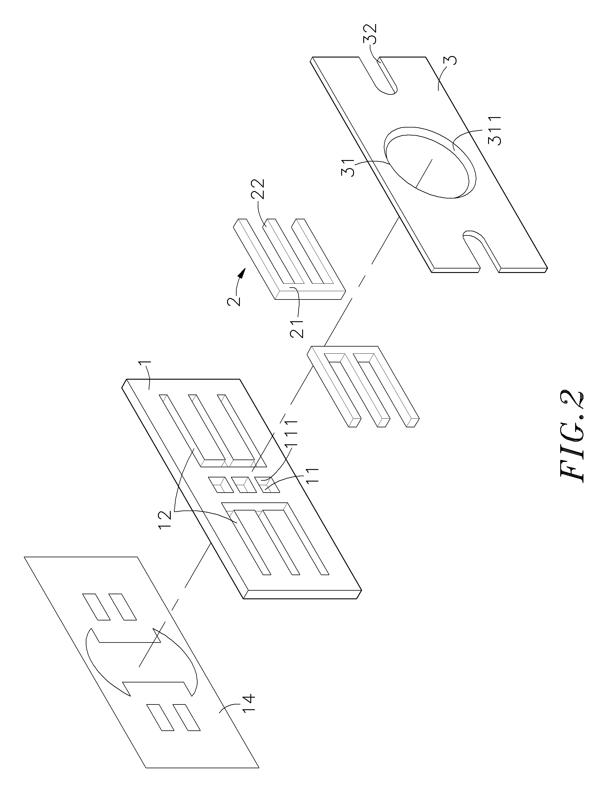 Packaging struture for high power light emitting diode(LED) chip