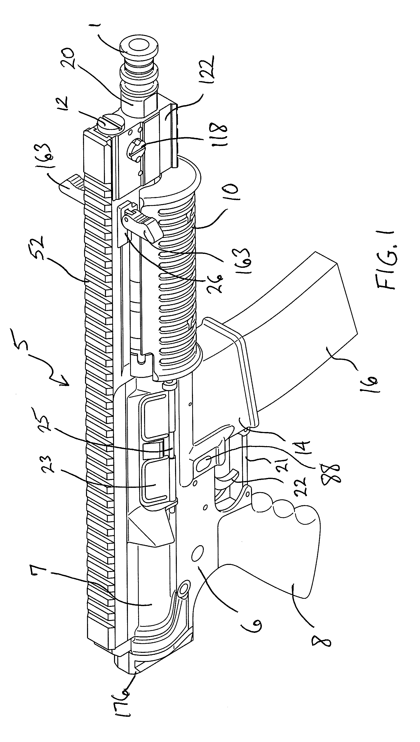 Firearm Having Gas Piston System