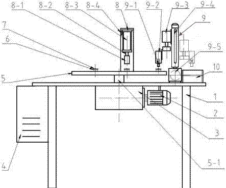 Automobile shock absorber triple automatic press-fitting machine and its automatic control method