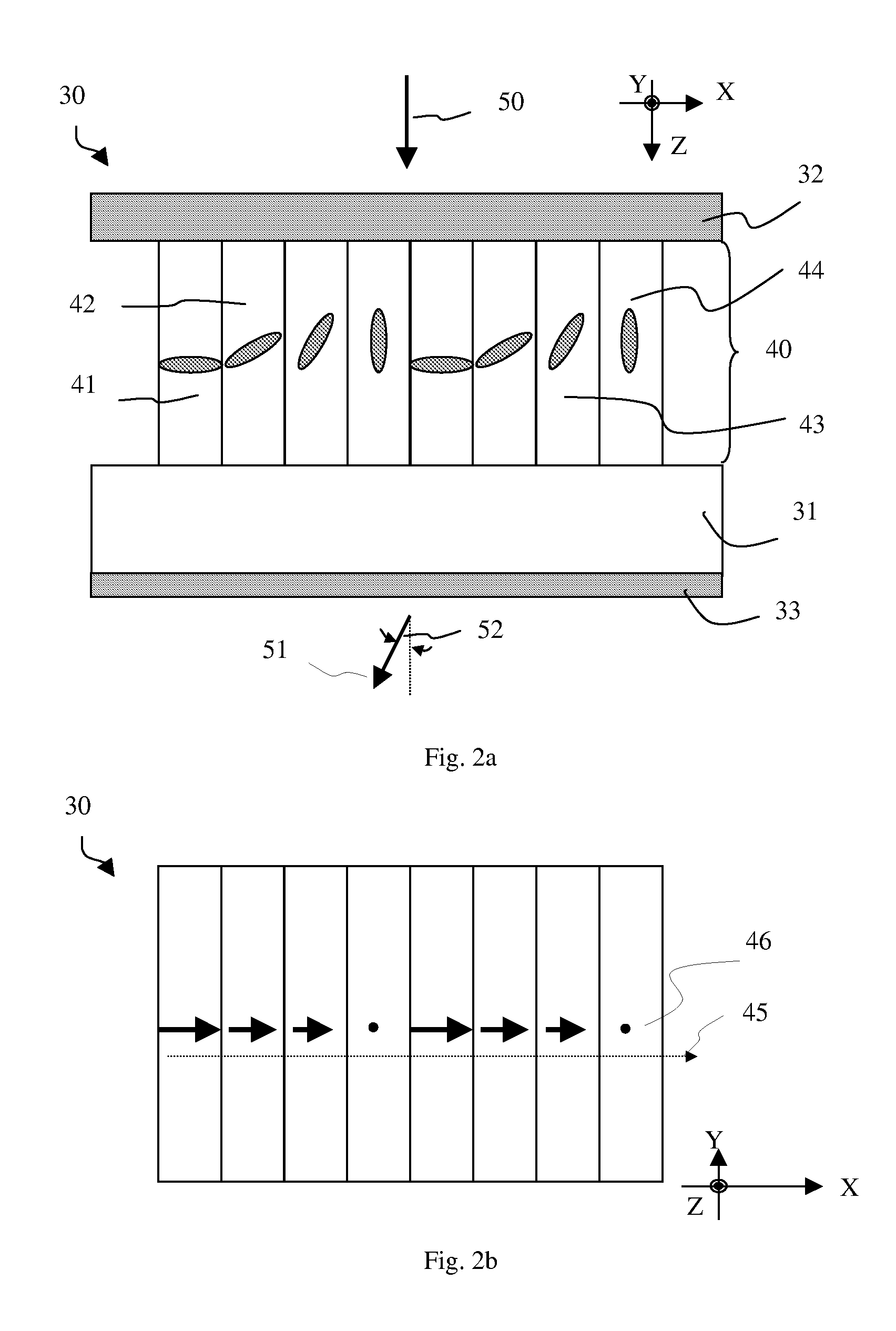 Non-etched flat polarization-selective diffractive optical elements