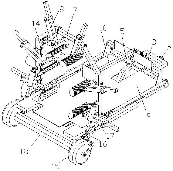 Bale filling machine