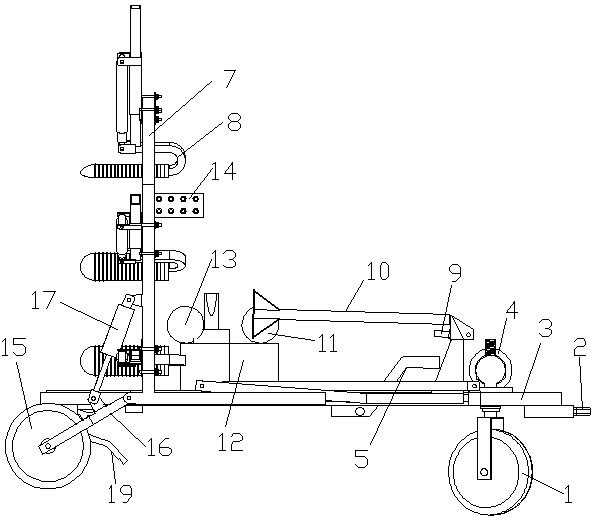 Bale filling machine