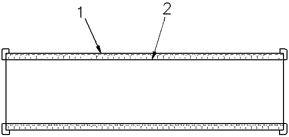 Manufacturing method of galvanized water pipe internally coated with stainless steel