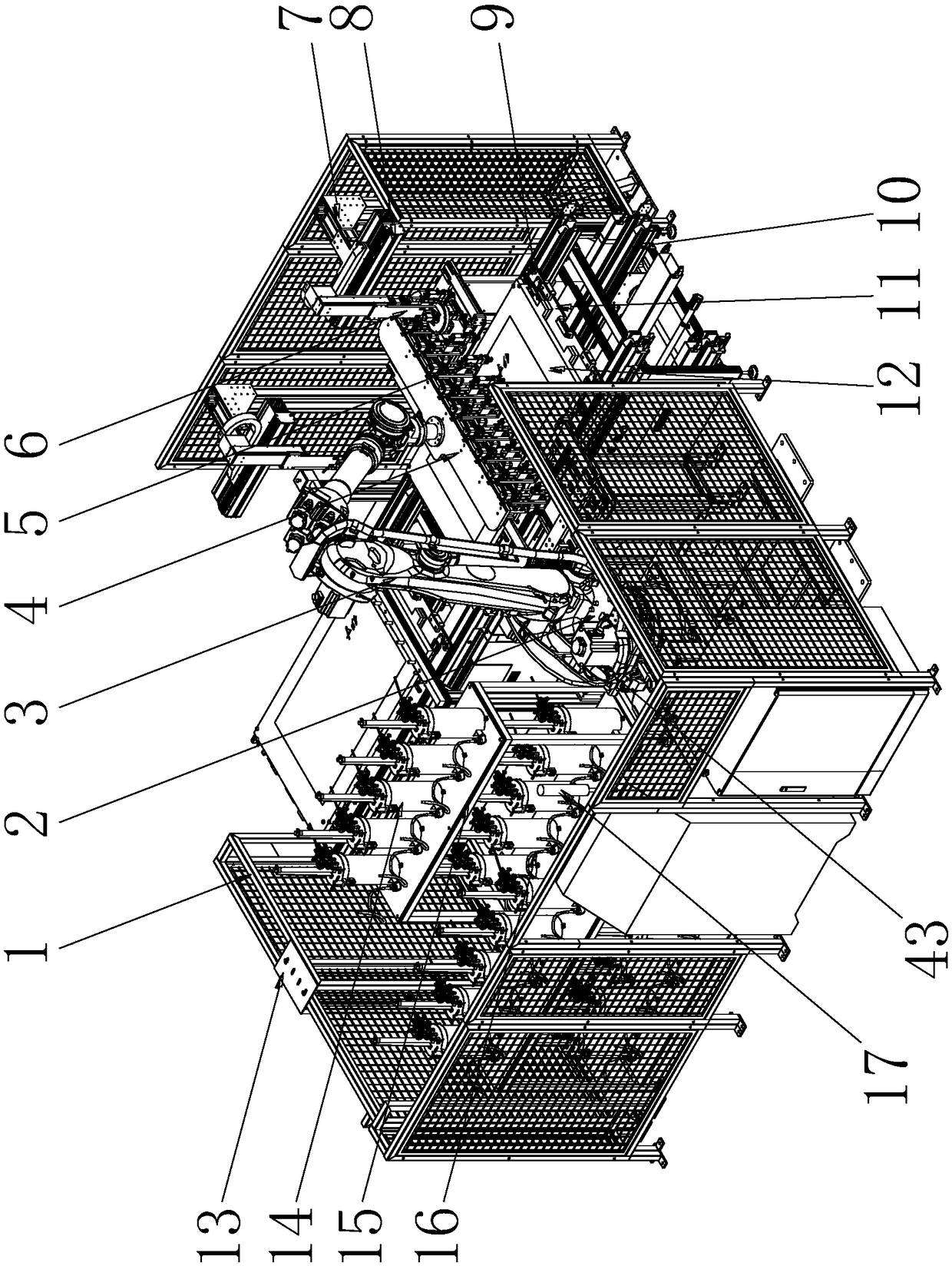 Automatic dispensing machine for modules