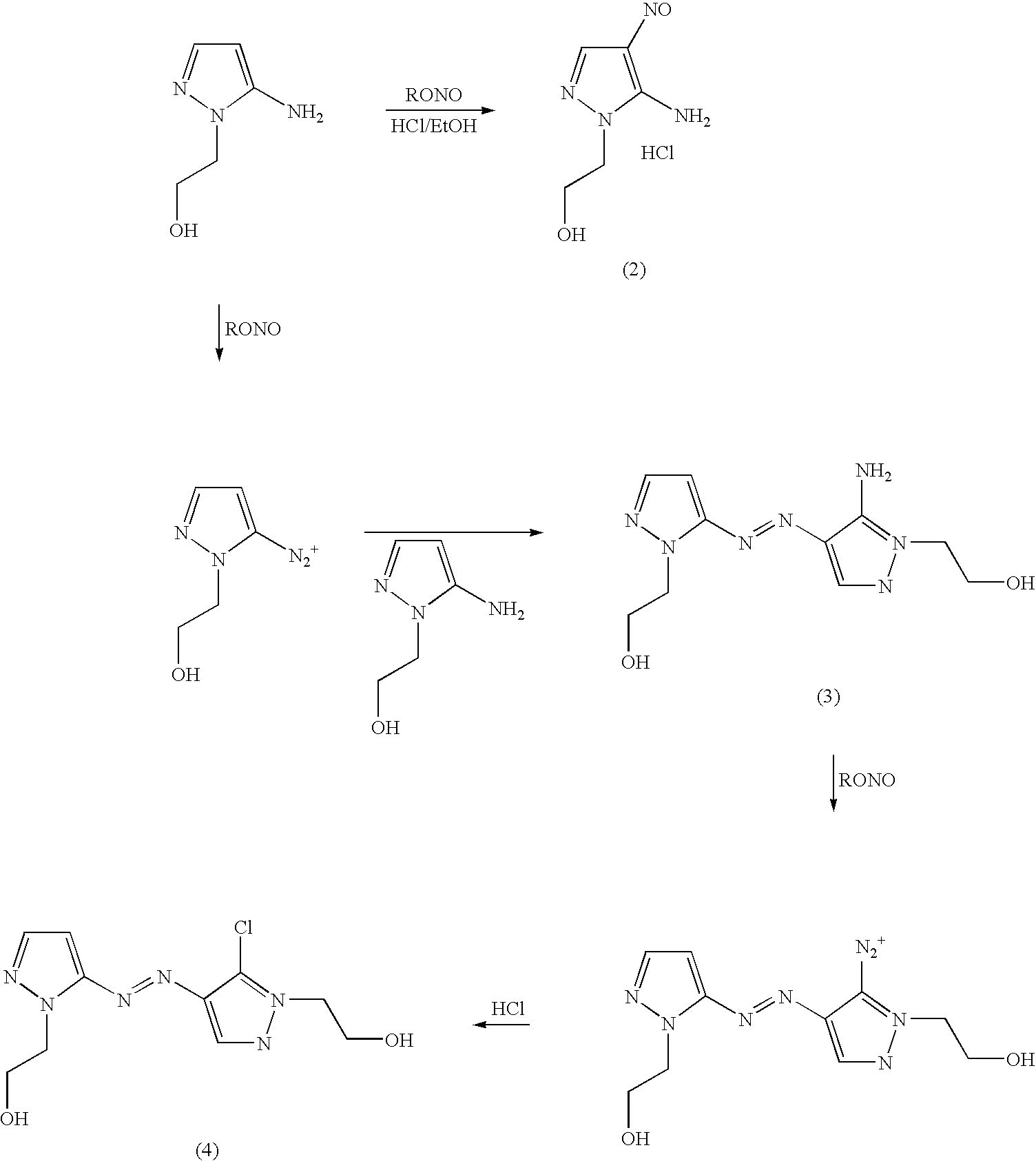 Preparation of 4,5-diamino-1-(substituted)-pyrazole and acid addition salts thereof