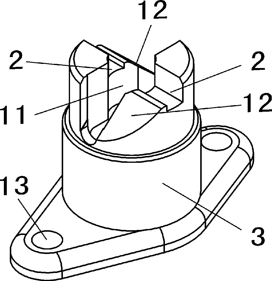 Fast-disassembly method of aeroplane access cover and bearing lock