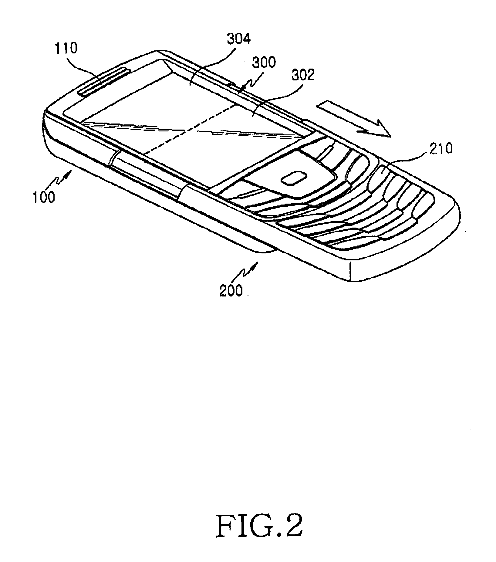 Portable communication apparatus having pop-up type display device