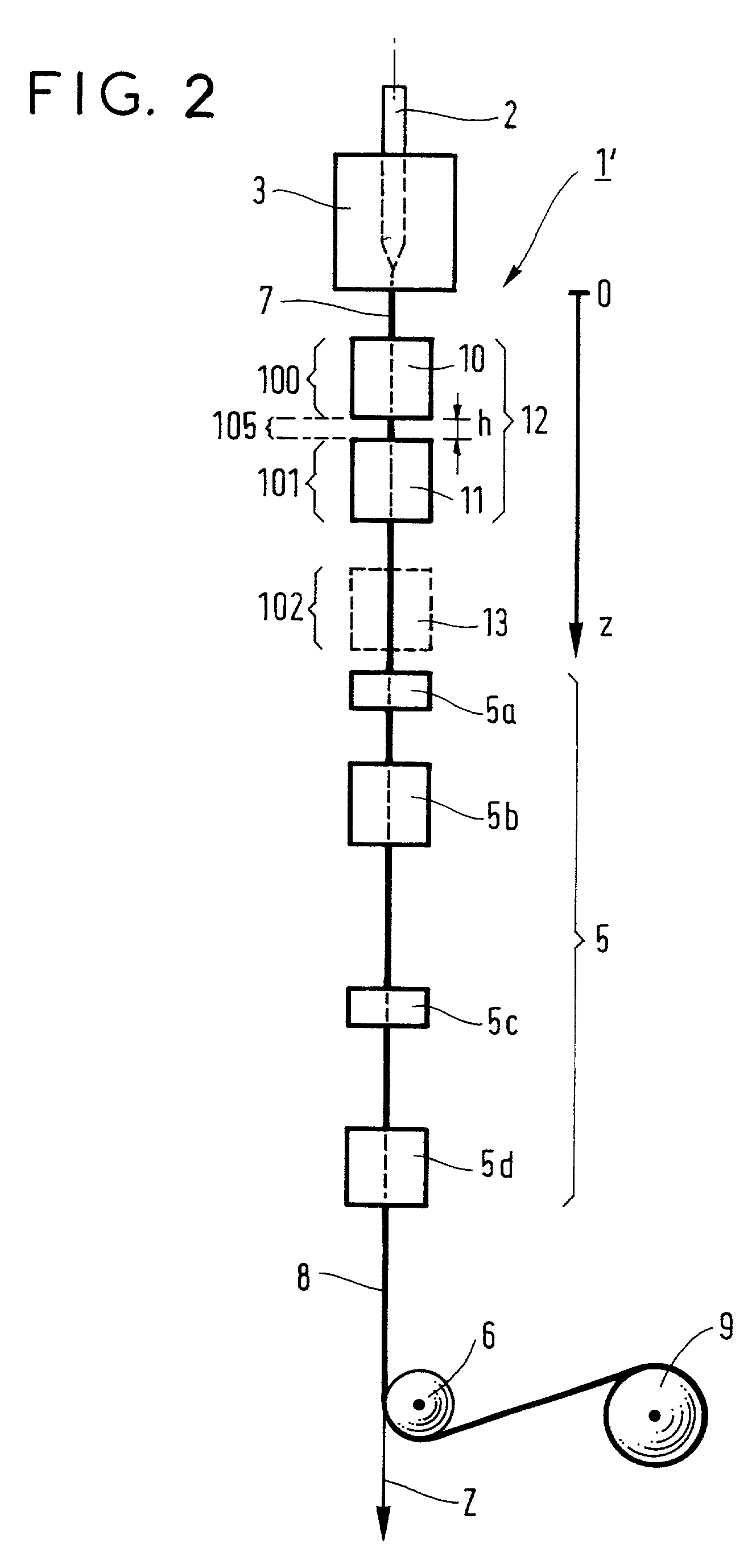 Method of cooling an optical fiber while it is being drawn