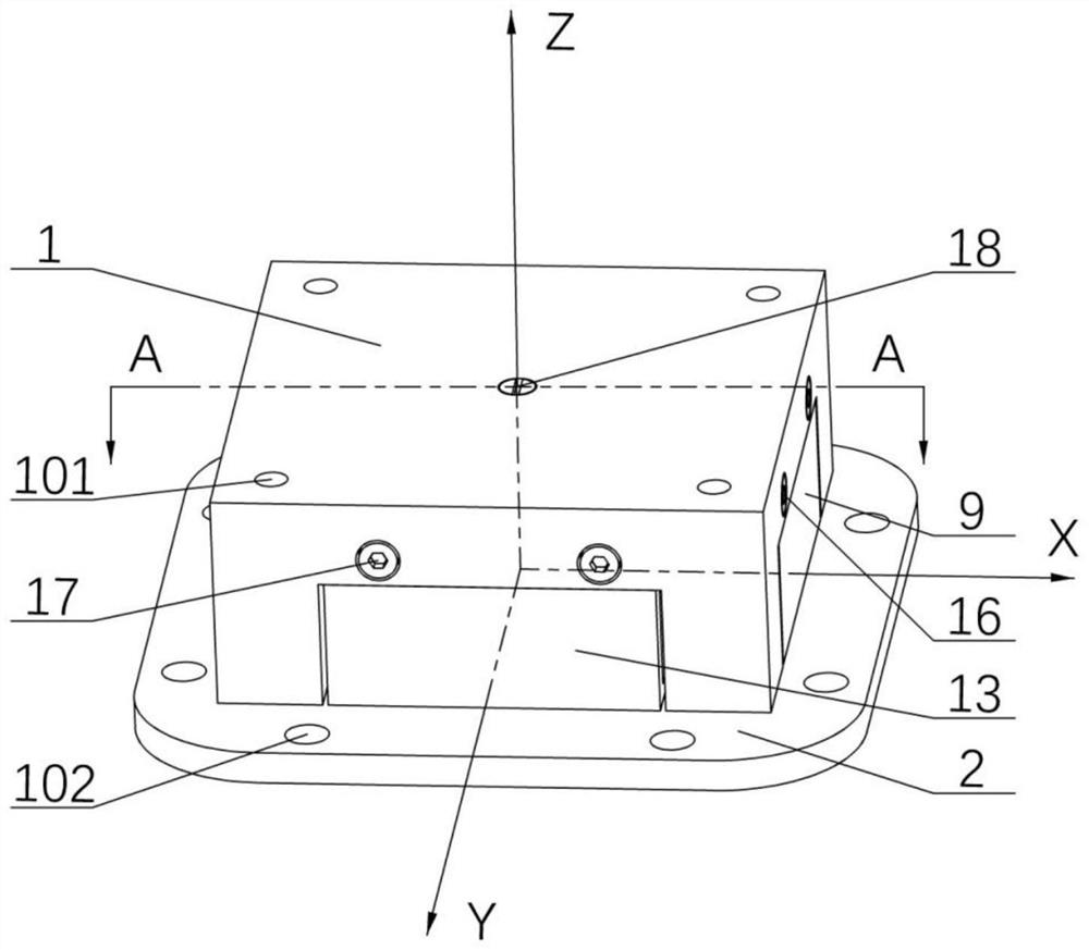 A high-load-bearing metal-rubber composite vibration isolator with three-way stiffness and damping decoupling