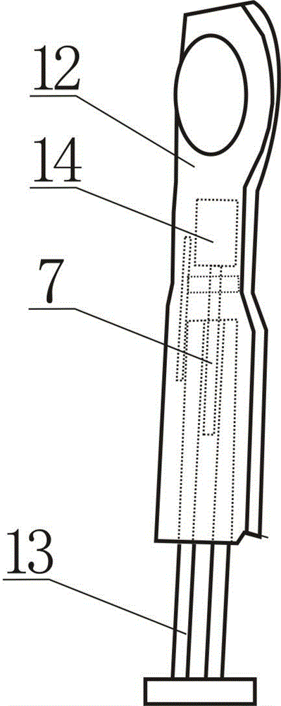 Four-rotor aircraft provided with telescopic and foldable undercarriages