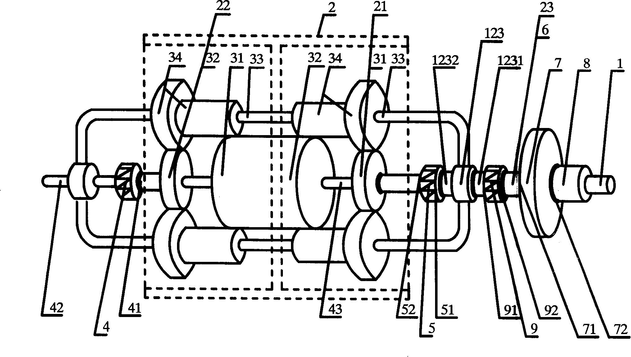 Stepless speed variator