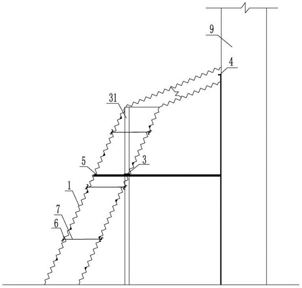 Heat insulating wallboard formed by casting foam cement into machine-made steel net-like body