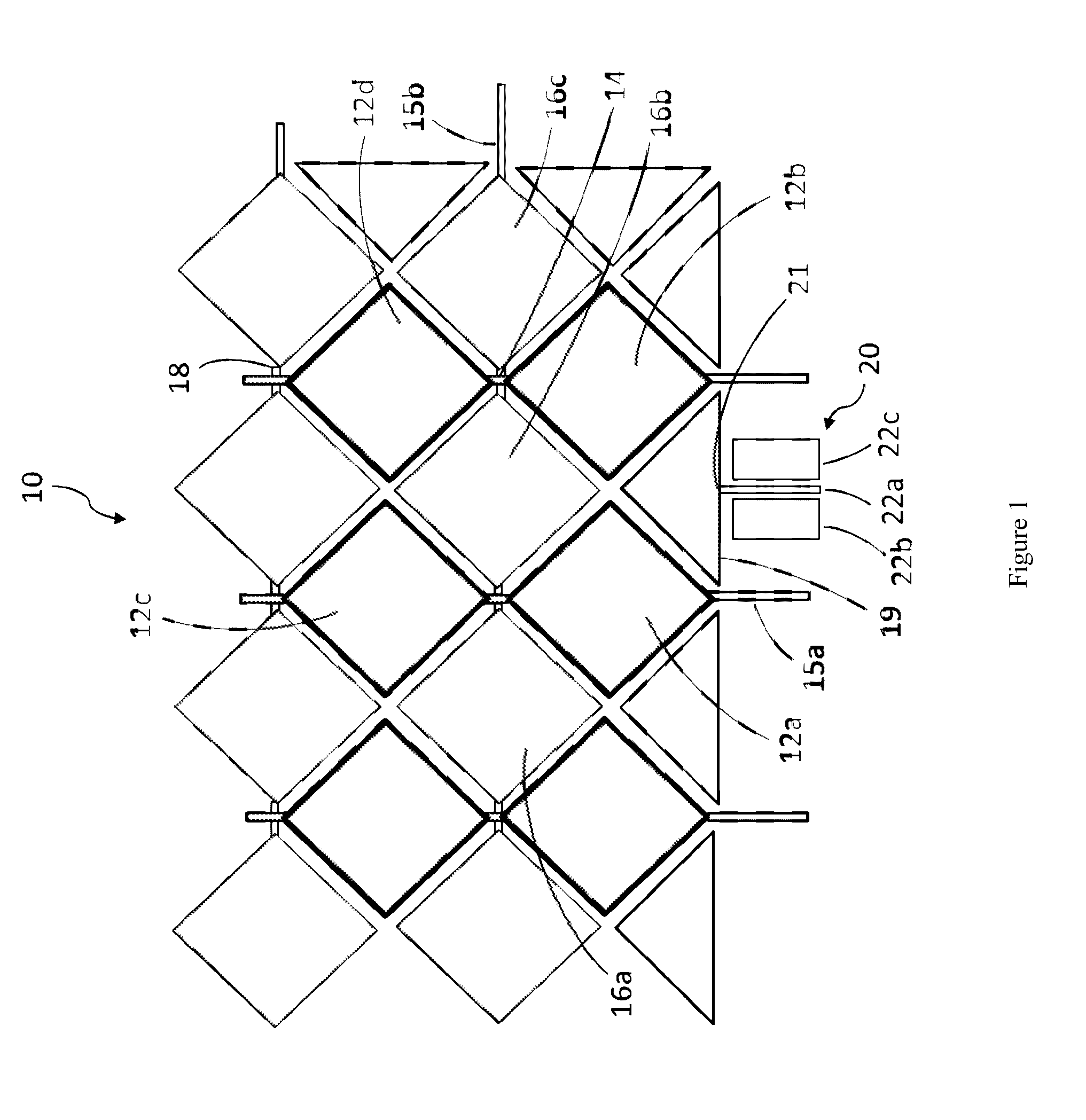 Touchscreen antenna system and design method thereof