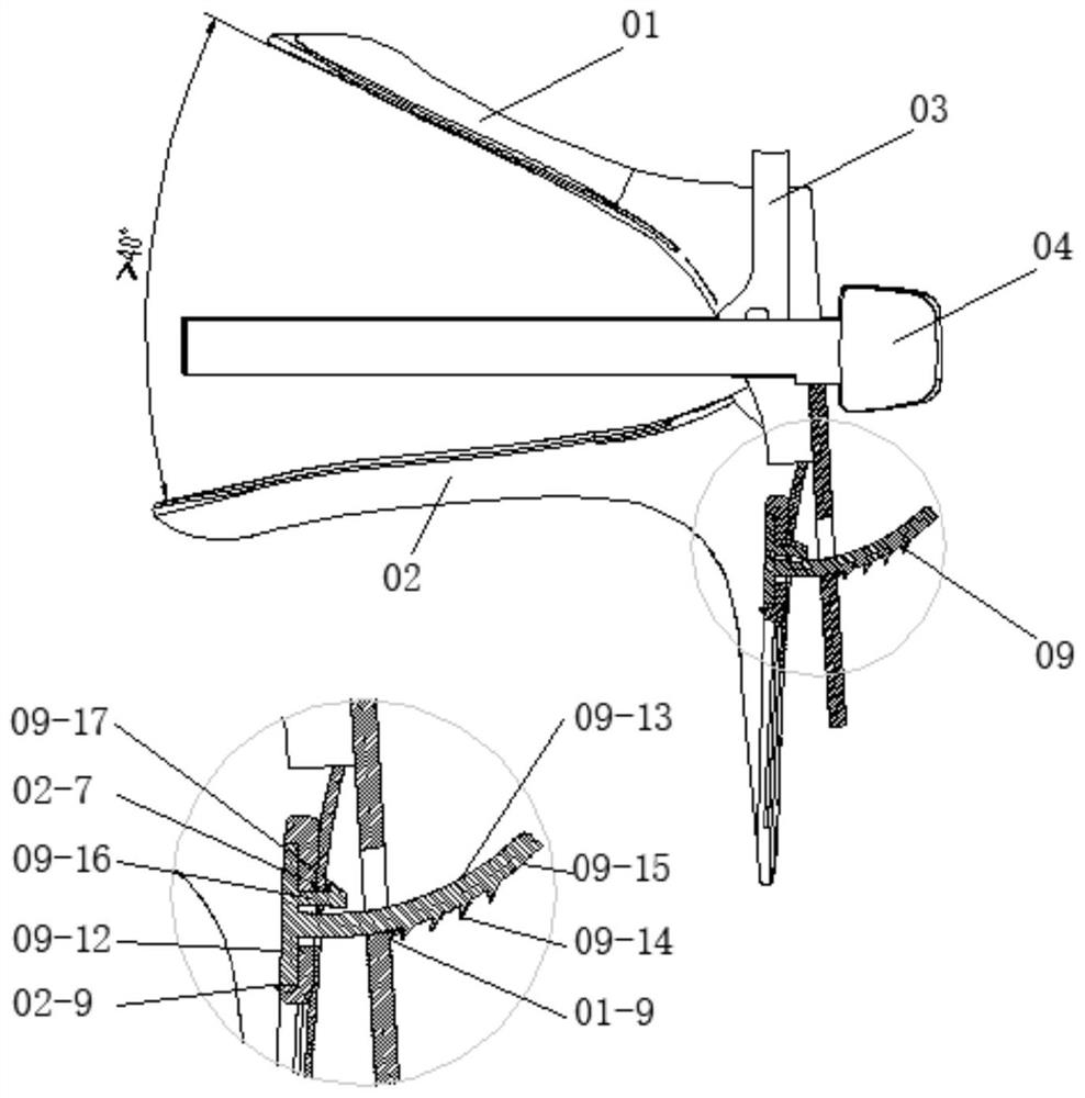 Four-wing vaginal dilator