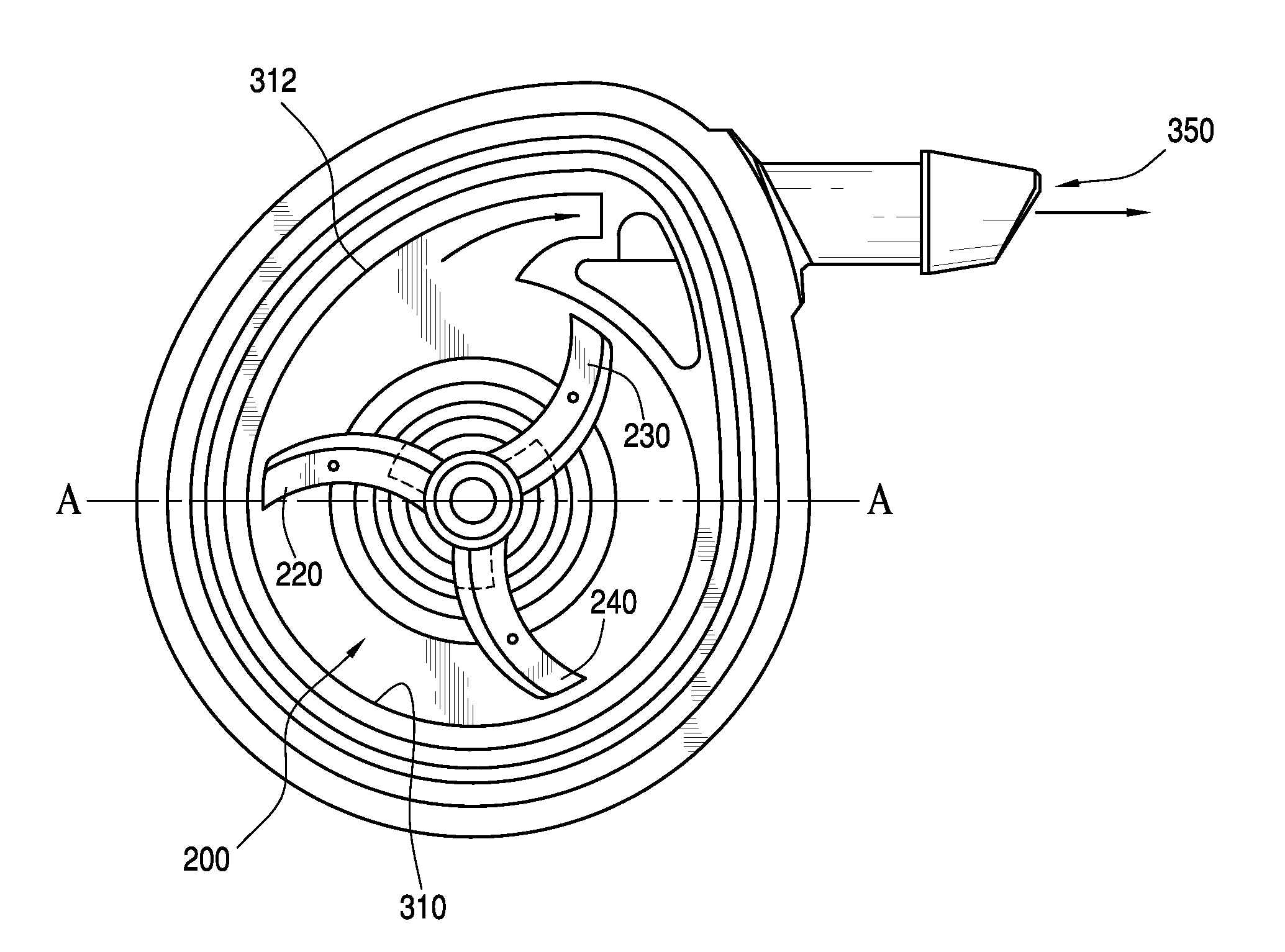 Washer pump