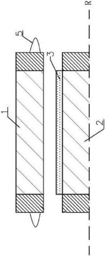 Combined iron core motor