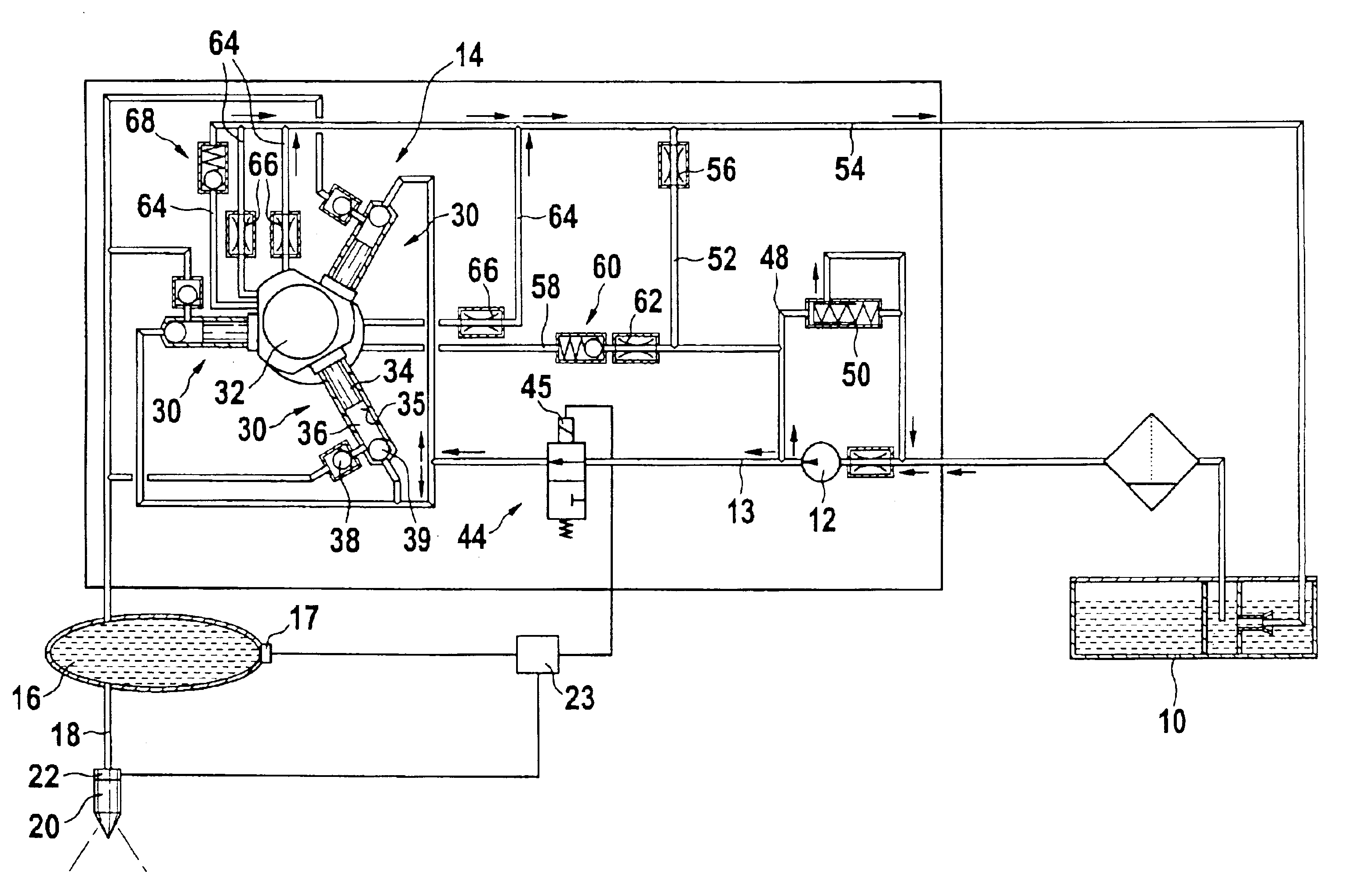 Fuel injection system for an internal combustion engine