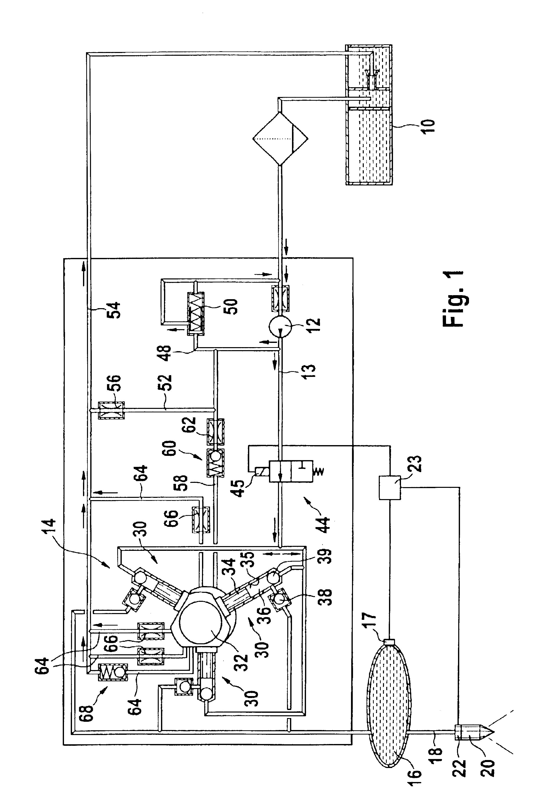 Fuel injection system for an internal combustion engine