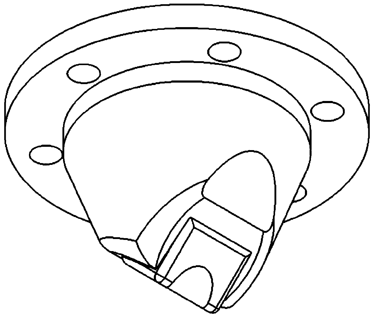 Friction stir welding track automatic perception and control method suitable for fillet joint