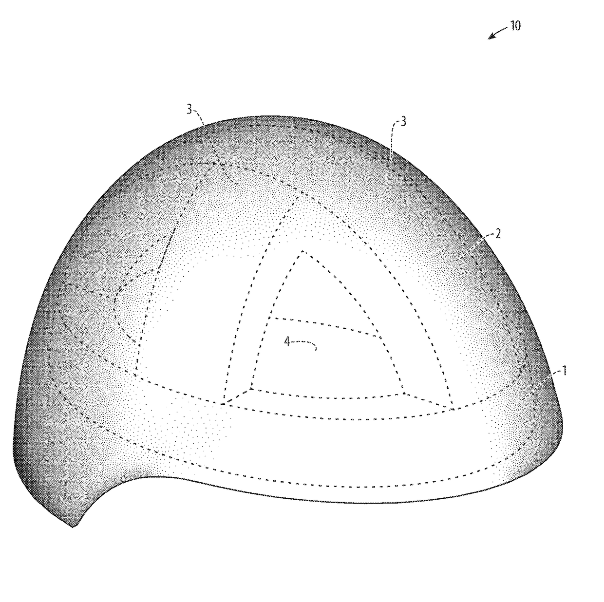 Brain-protecting helmet lining apparatus and method