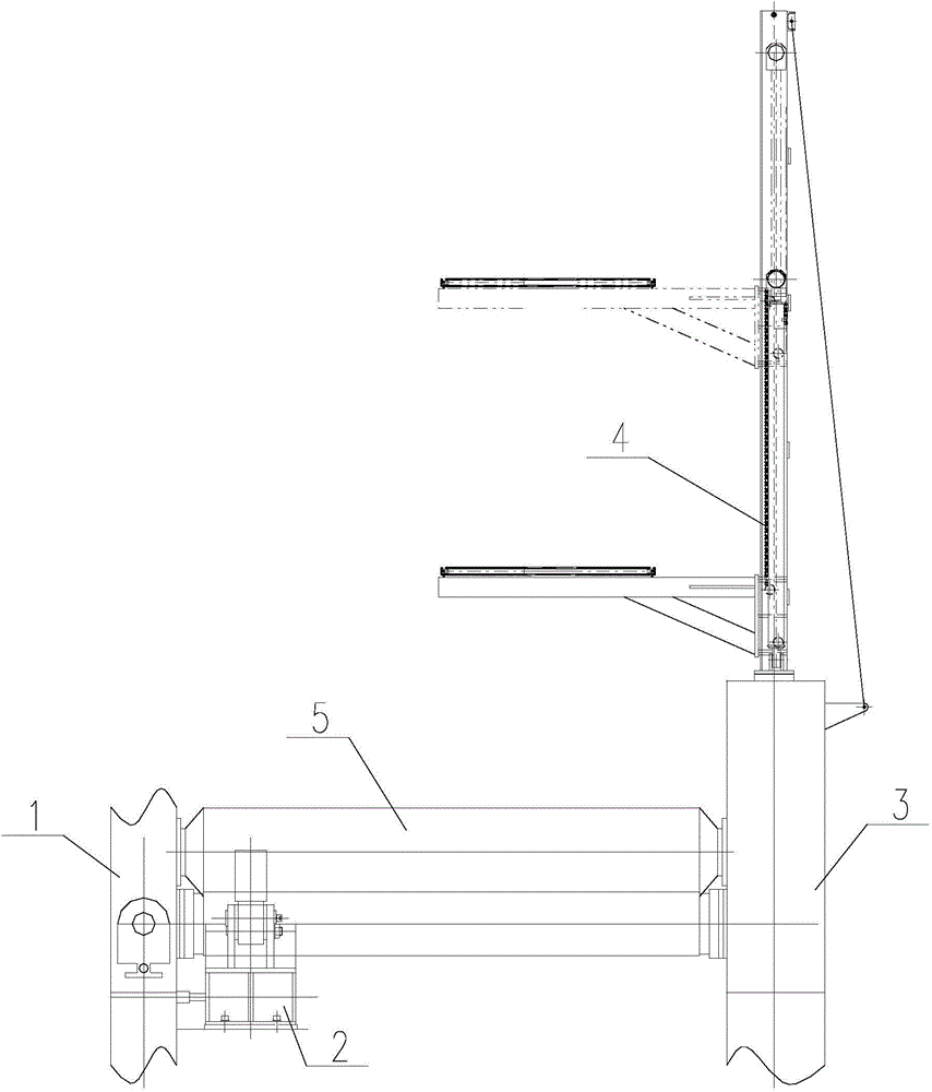 Method for rolling conical barrel through plate rolling machine