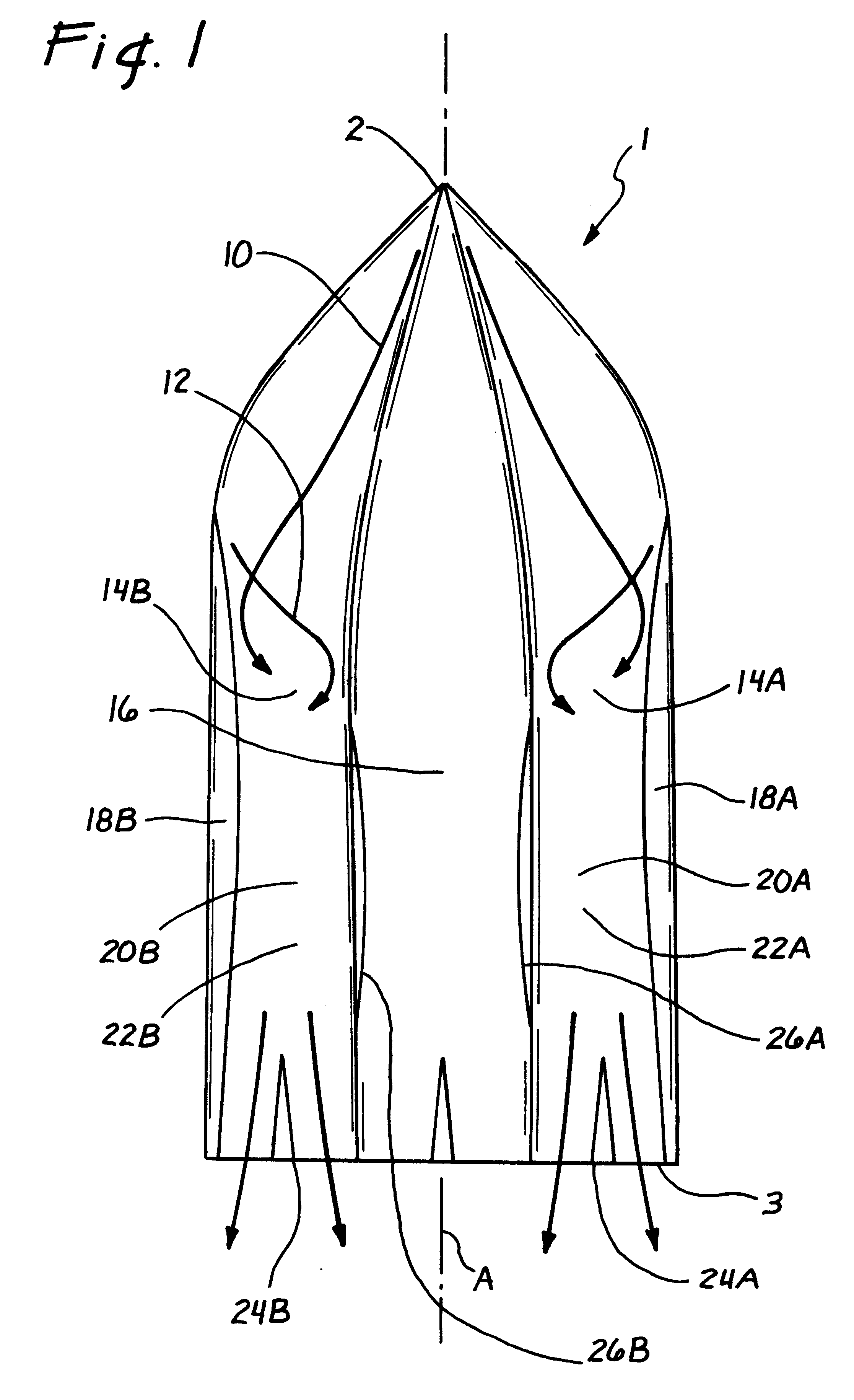 M-shaped boat hull