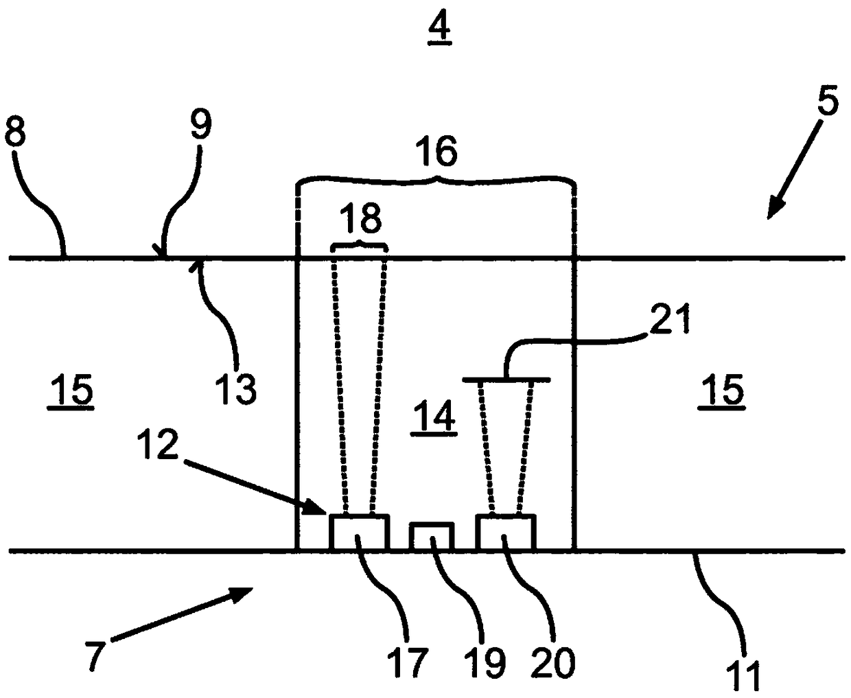 Operating device for an automatic climate control of a motor vehicle, automatic climate control as well as motor vehicle