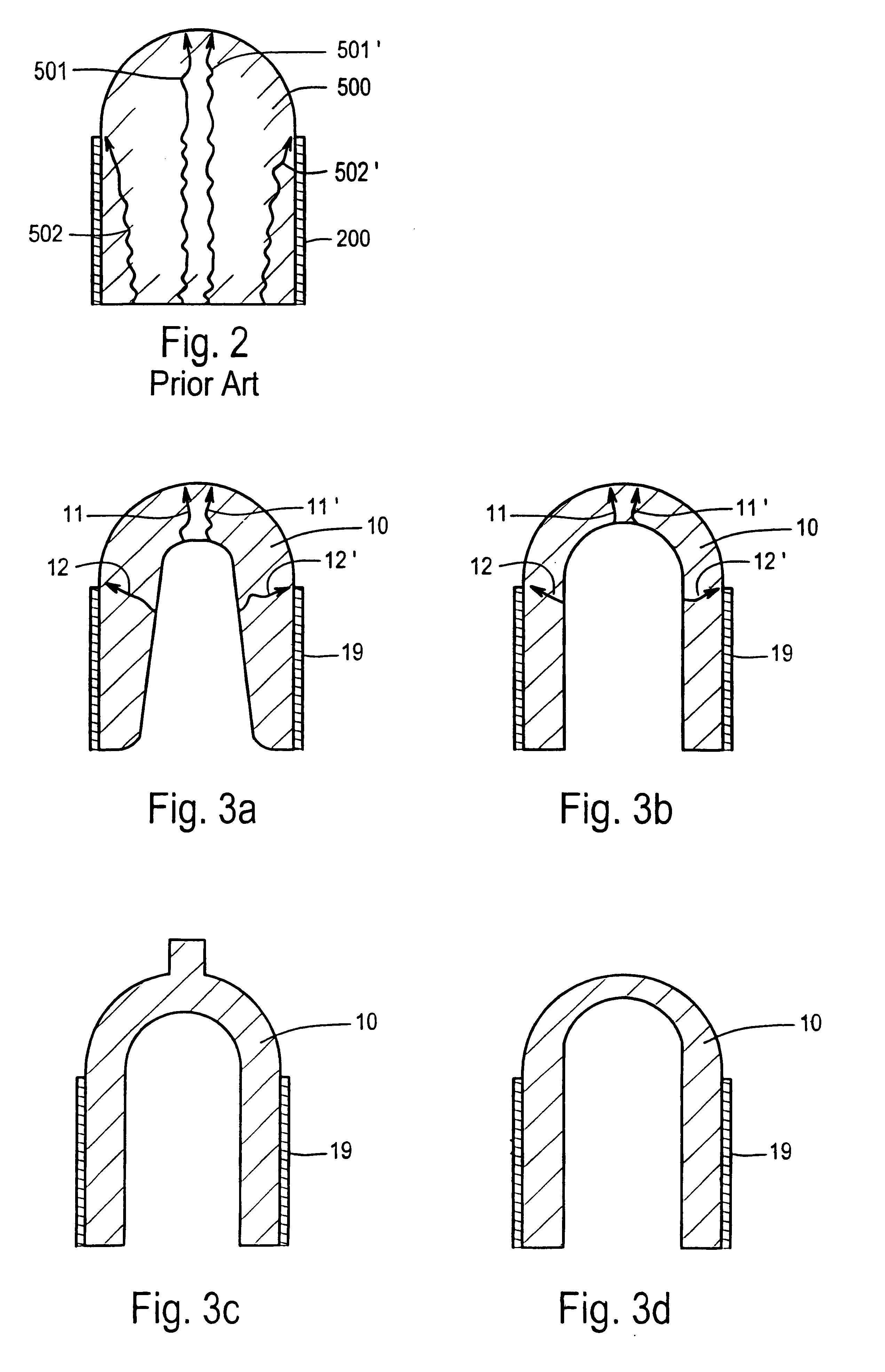 Adhesive applicator tips with improved flow properties