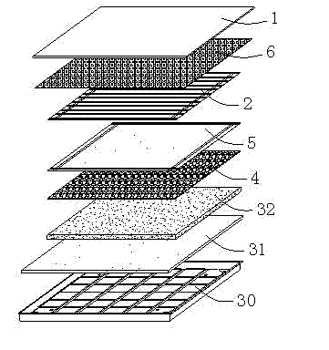 Energy-saving electro-thermal heating floor module