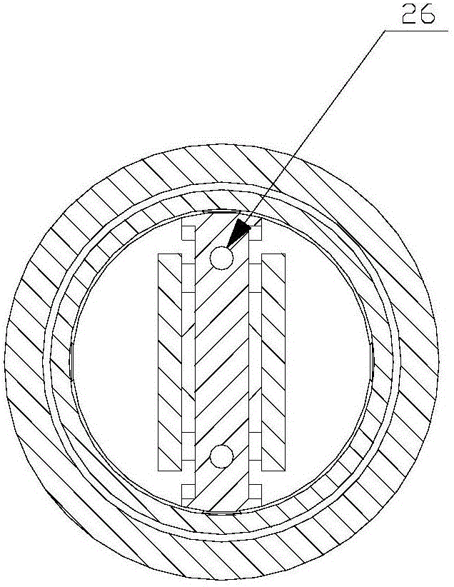 Refrigerating device for downhole instruments