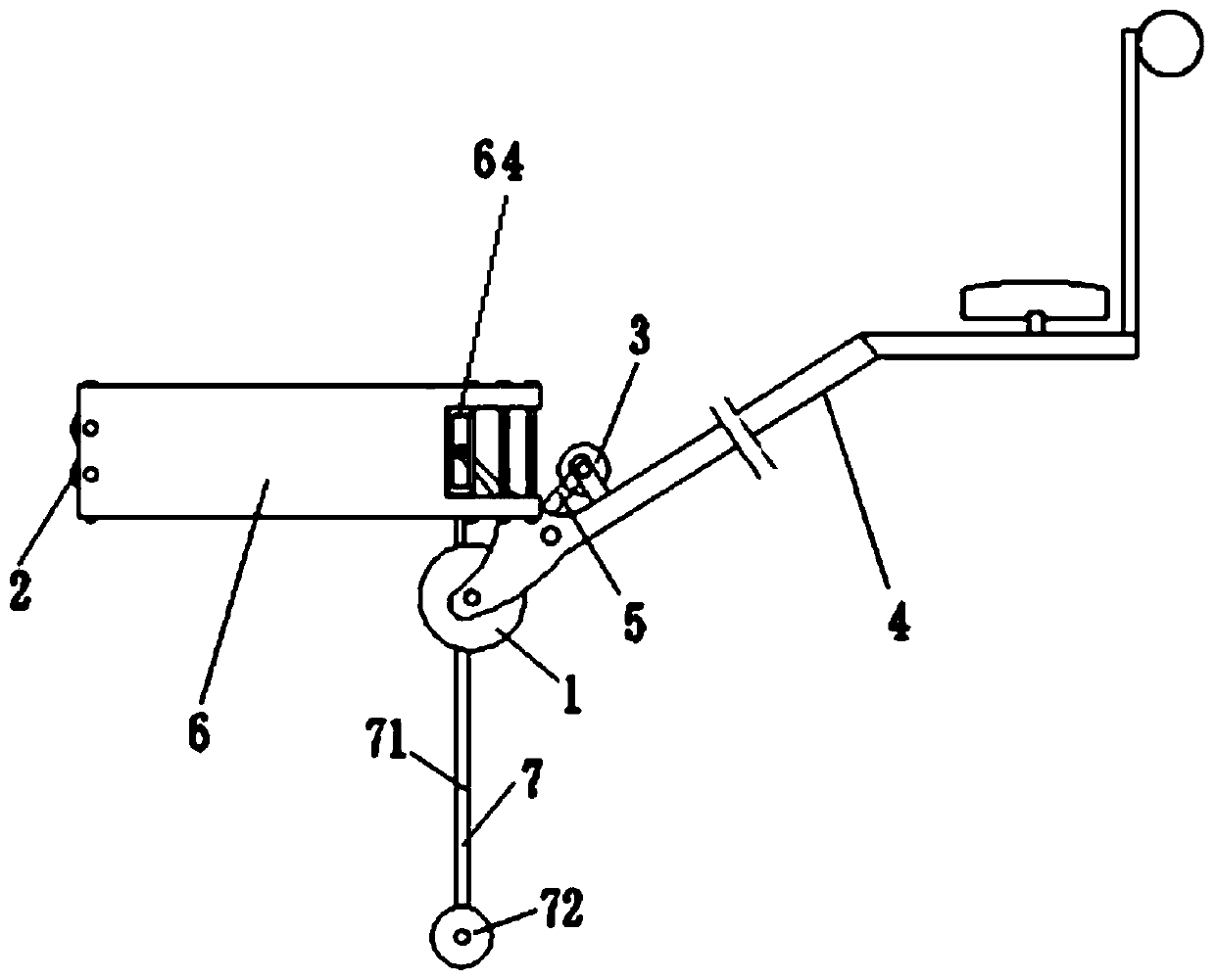 The power system of the electric foot buckle