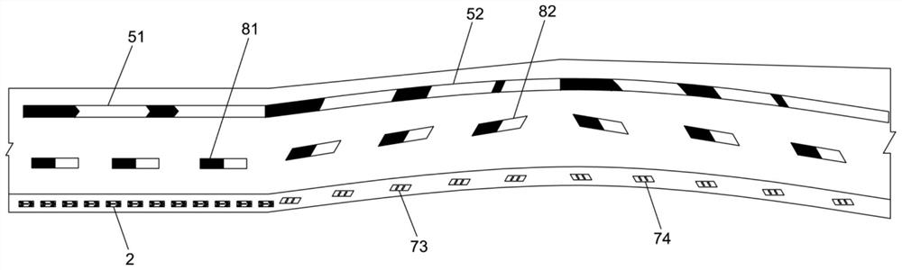 A Line-of-Sight Induction System for Horizontal and Longitudinal Sections of Expressway Tunnels