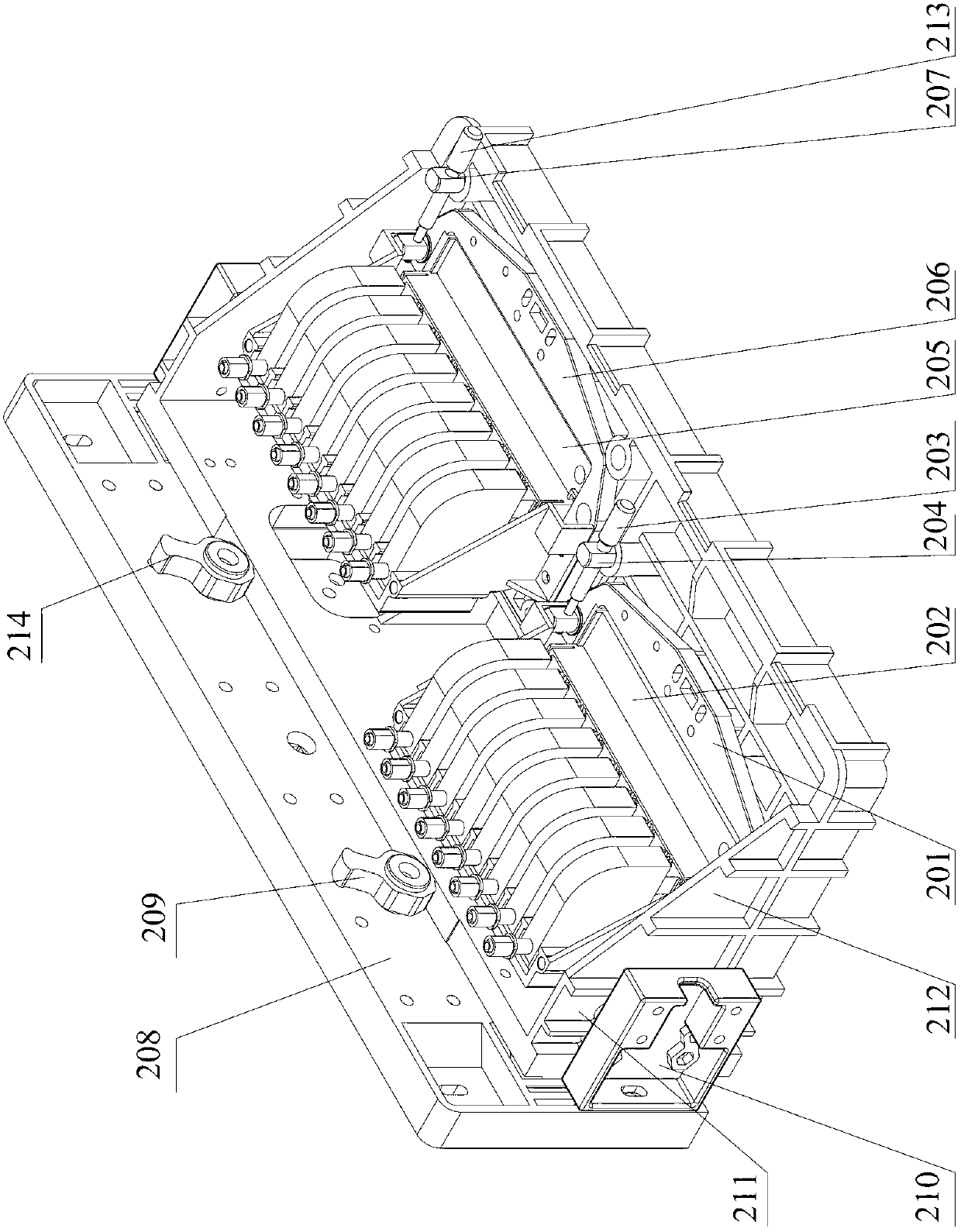 Spray head frame of printer