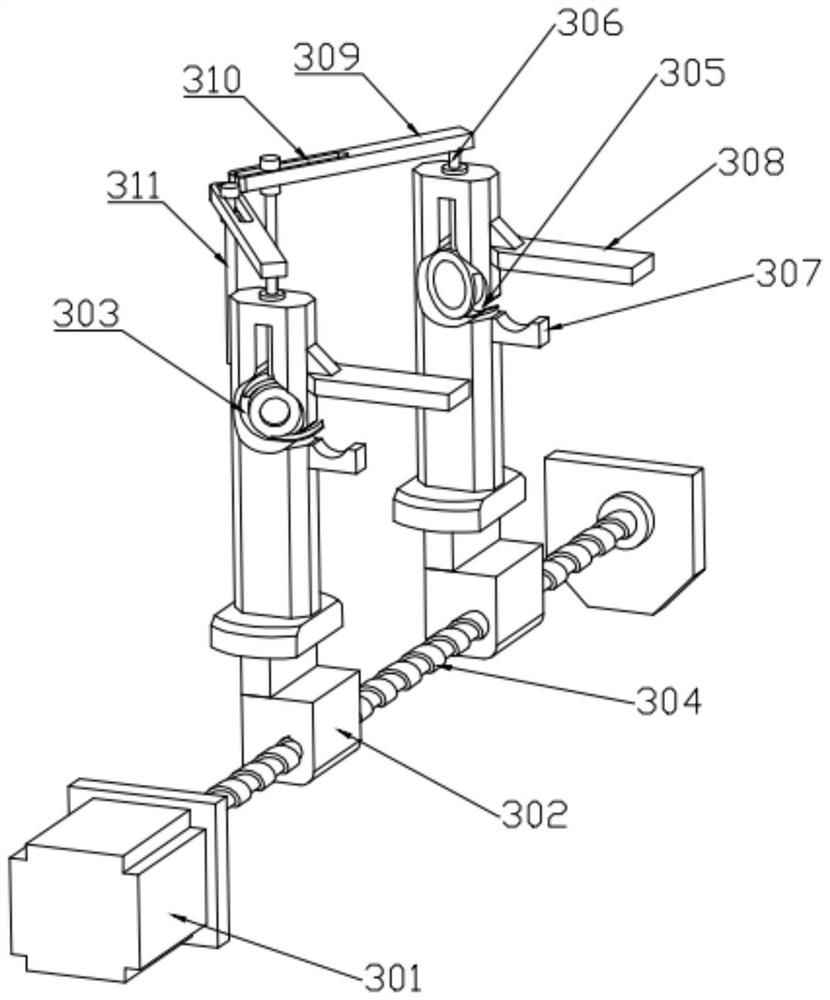 Whole vehicle wire harness corrugated pipe bidirectional pattern winding process