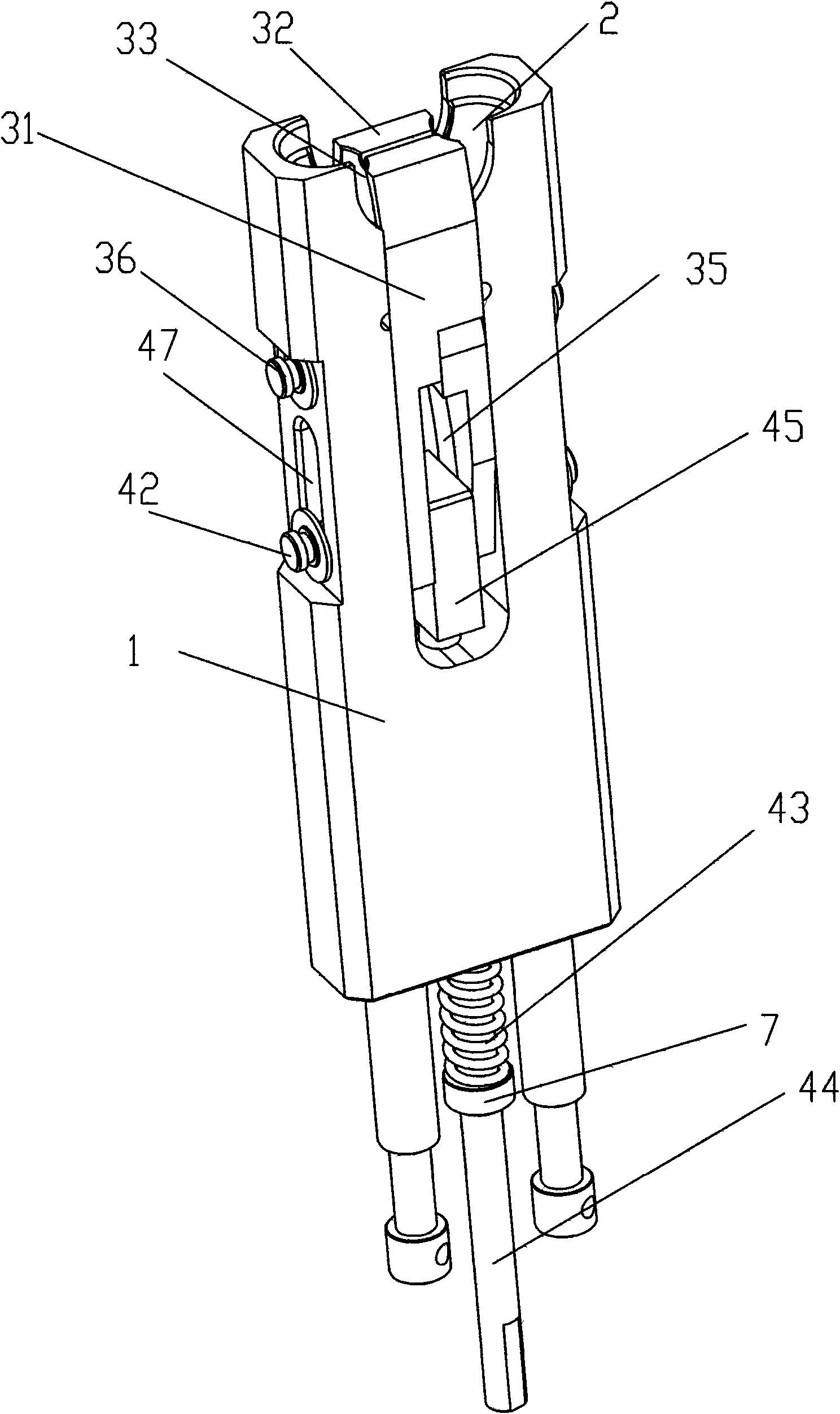 U-type pipe locking device