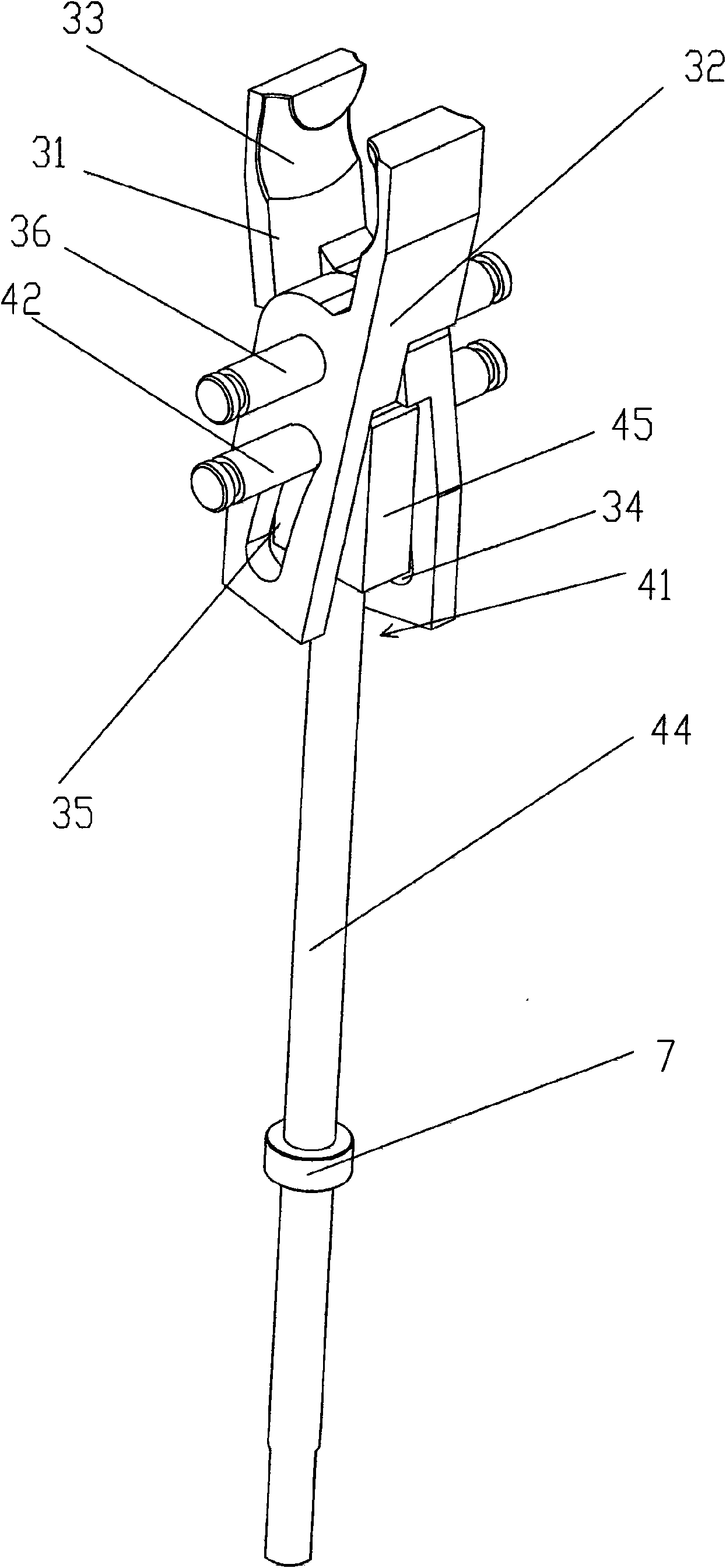 U-type pipe locking device