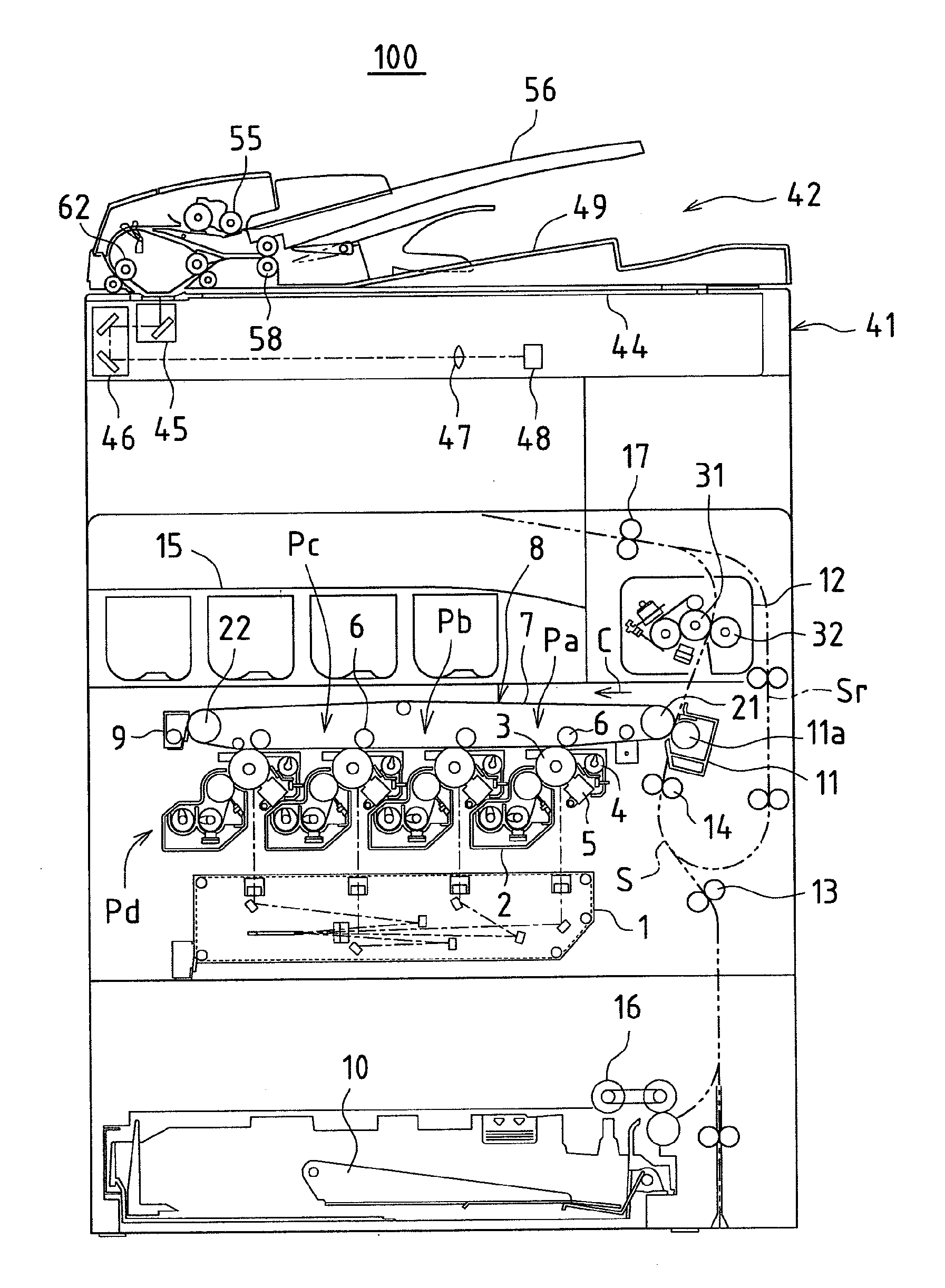 Illuminating device, image reading apparatus including the illuinating device, and image forming apparatus including the image reading apparatus