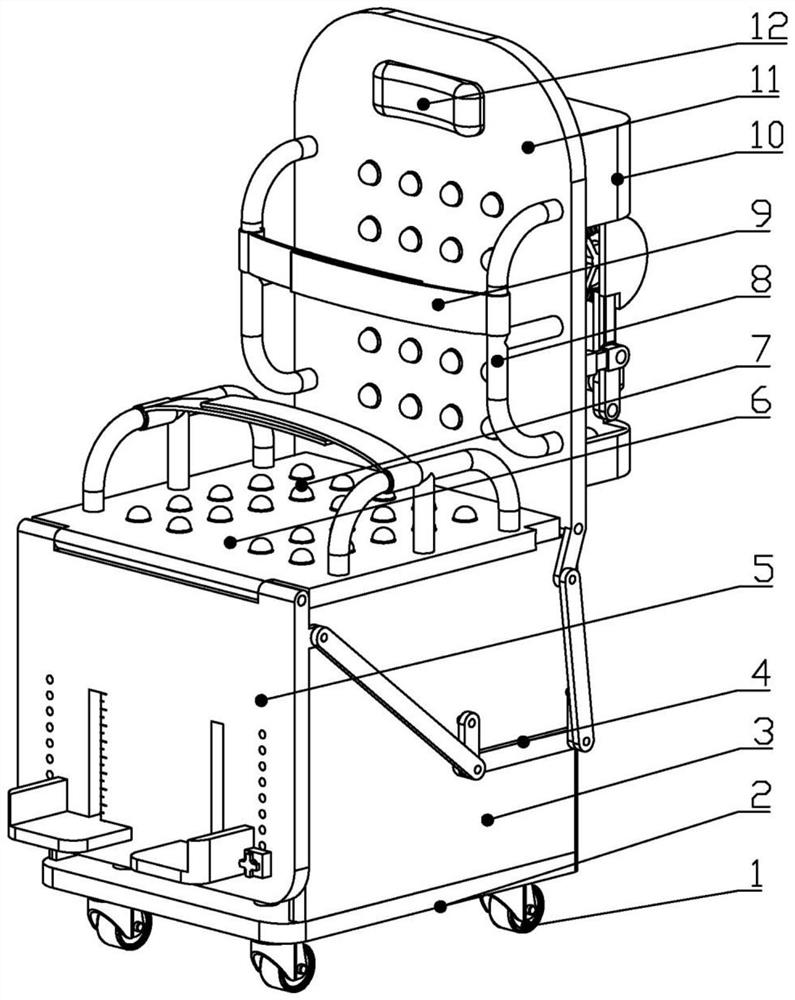 Neurosurgery postoperative nursing rehabilitation device