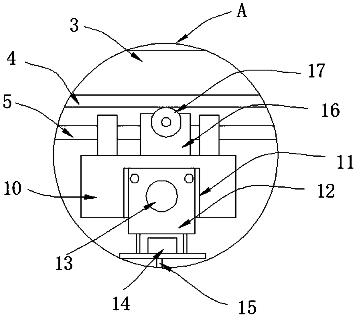 Drying device for refractory material production