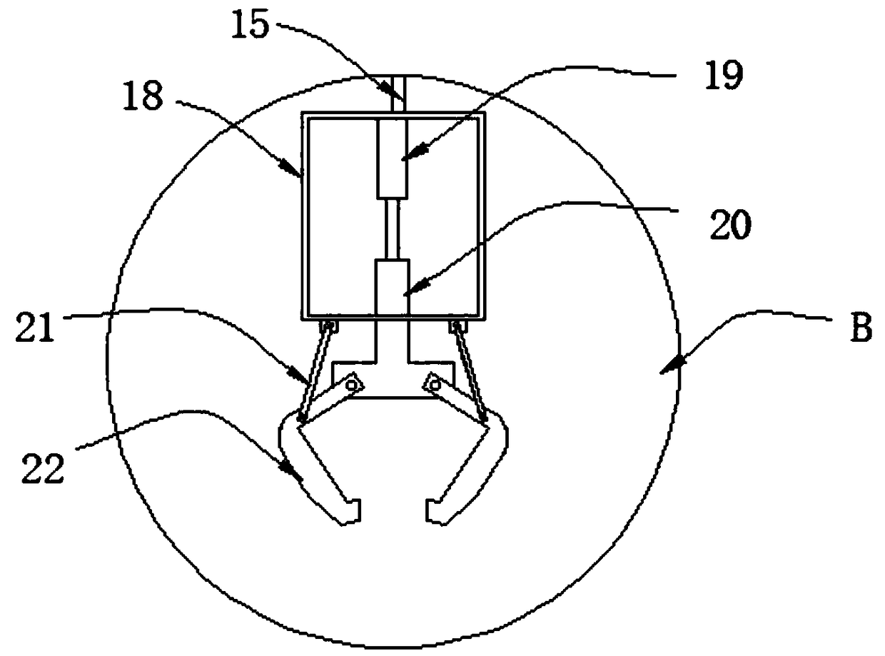 Drying device for refractory material production