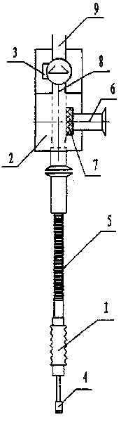 Speedy suction gun device