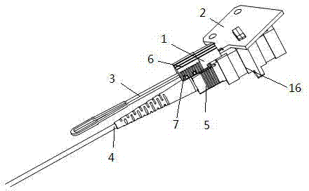 Connector for wiring network