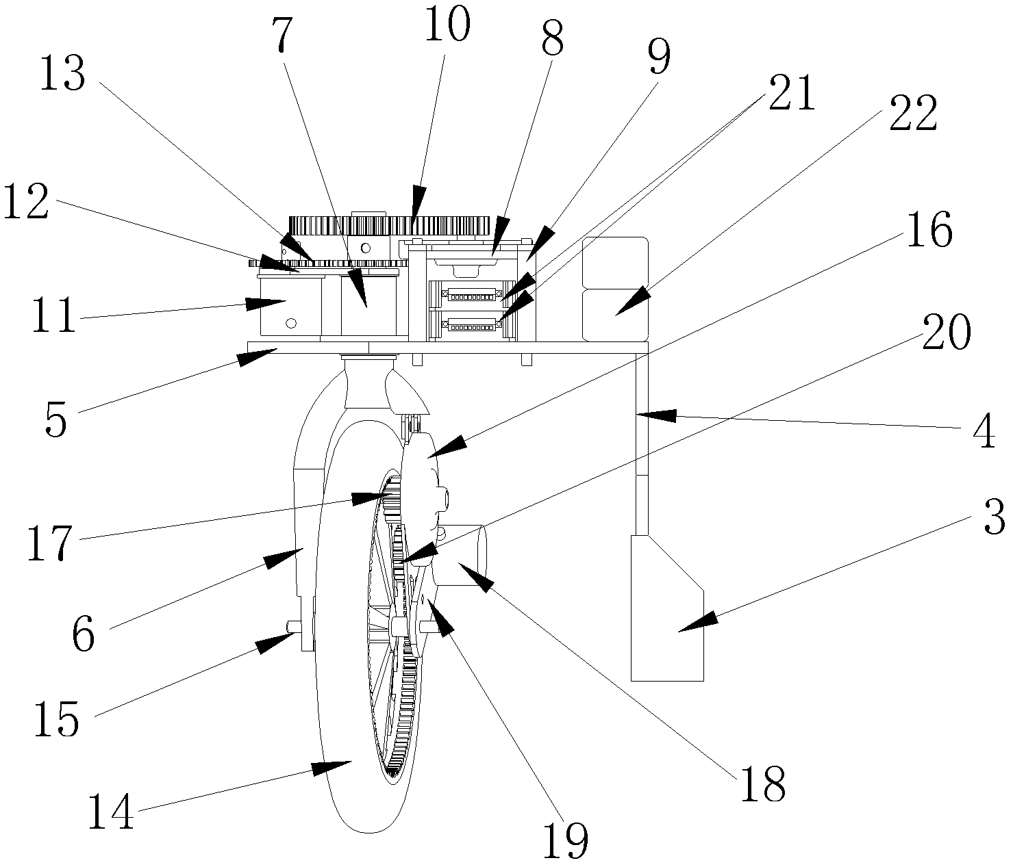 Variable-structure self-balancing two-wheeled vehicle