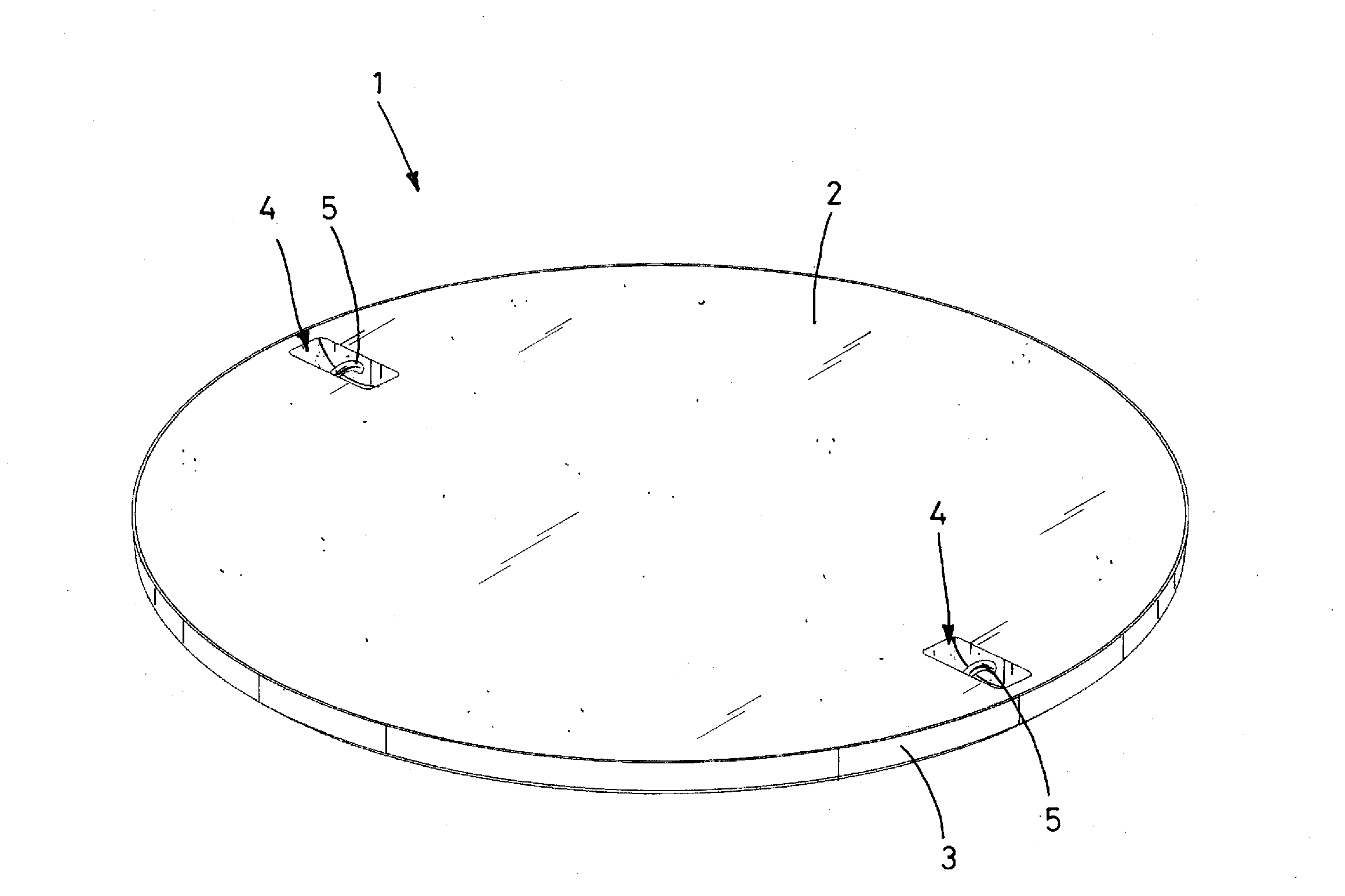 Manhole cover optimized for manufacturing