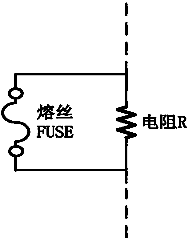 Chip trimming circuit and chip trimming method