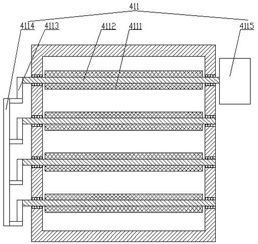 Efficient dehumidification and heat dissipation multi-interface charger for lithium battery