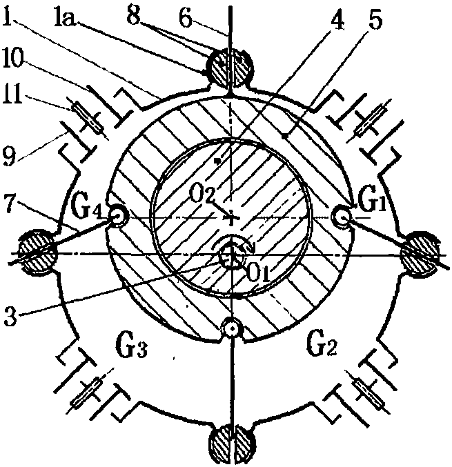 Sliding plate rotor engine