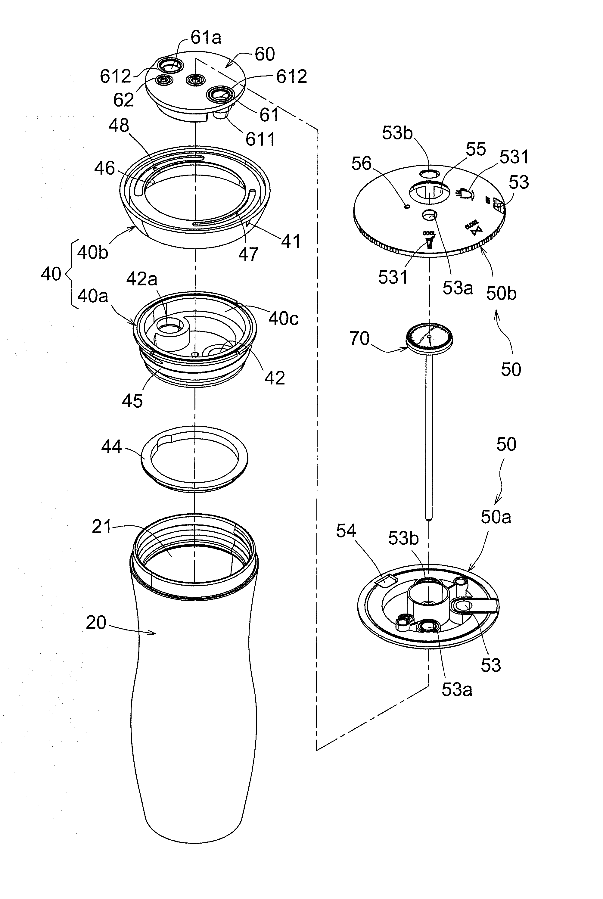 Container cap