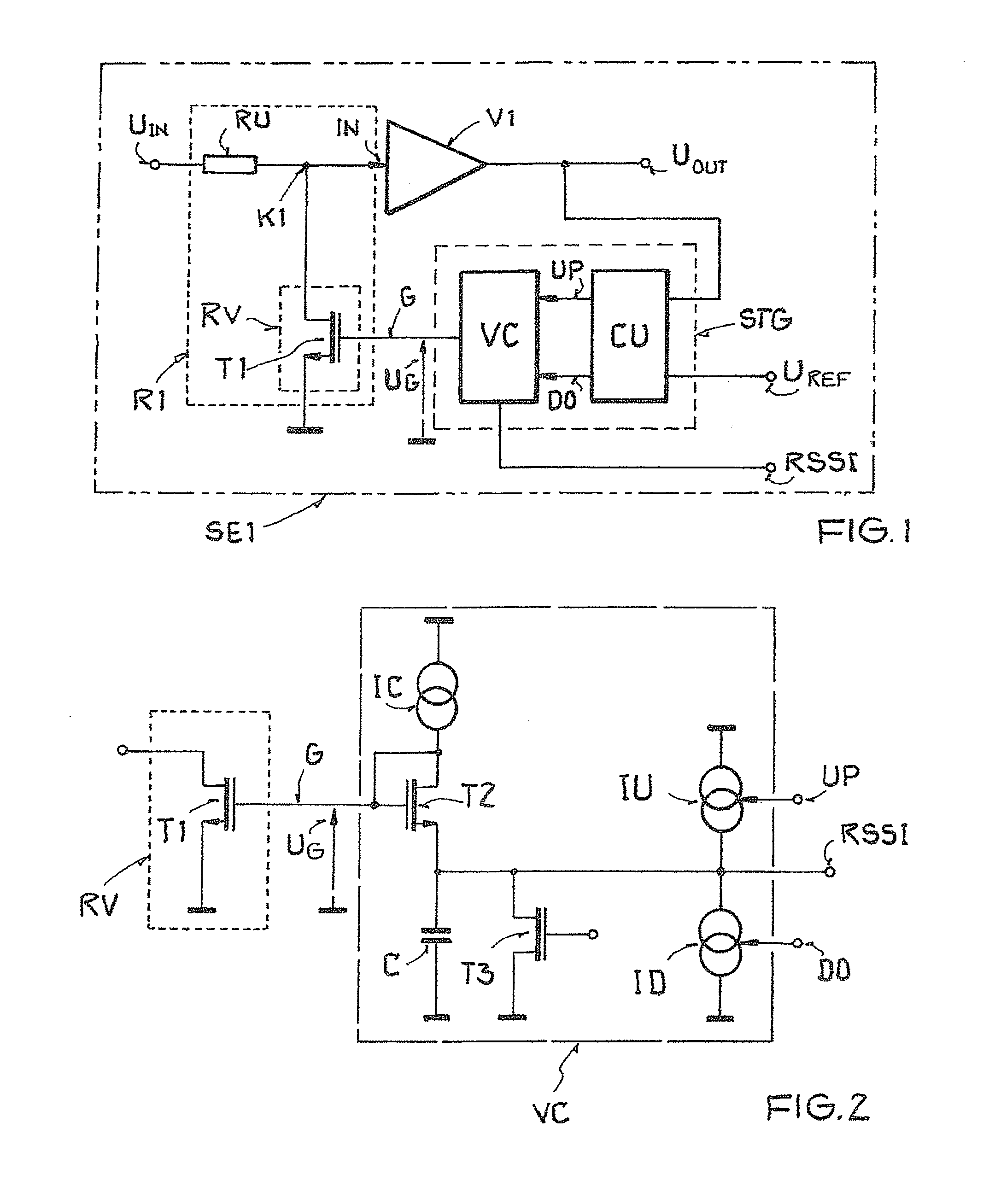 Method for obtaining field strength information